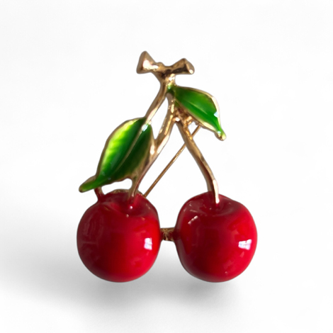 Broche Cereja