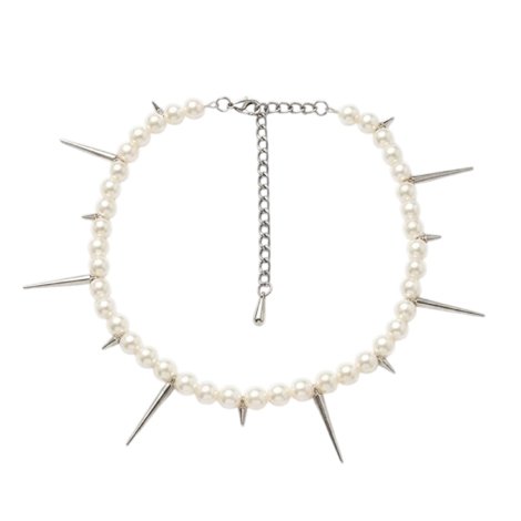 Colar Pérolas Spike