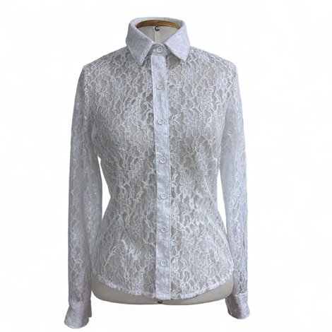 Camisa Vick em Renda